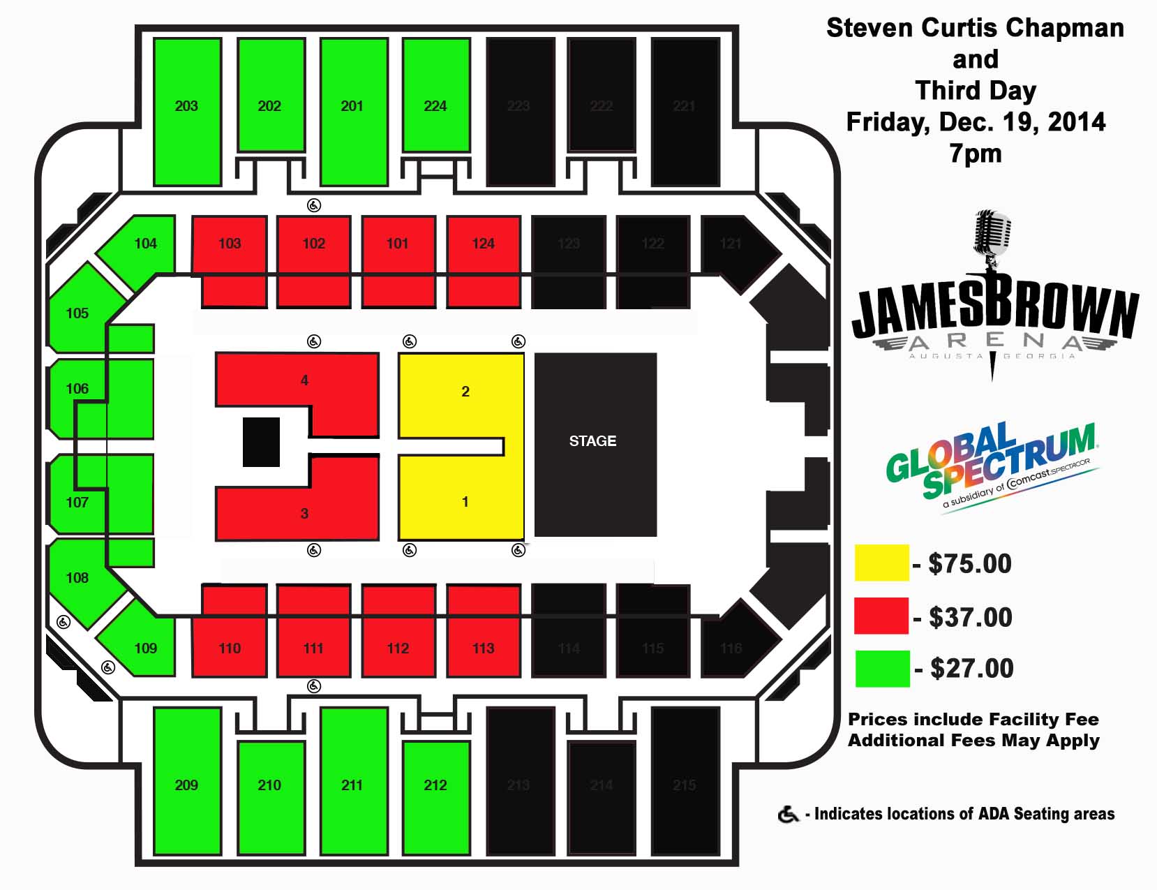 Augusta Entertainment Complex | James Brown Arena | Bell Auditorium