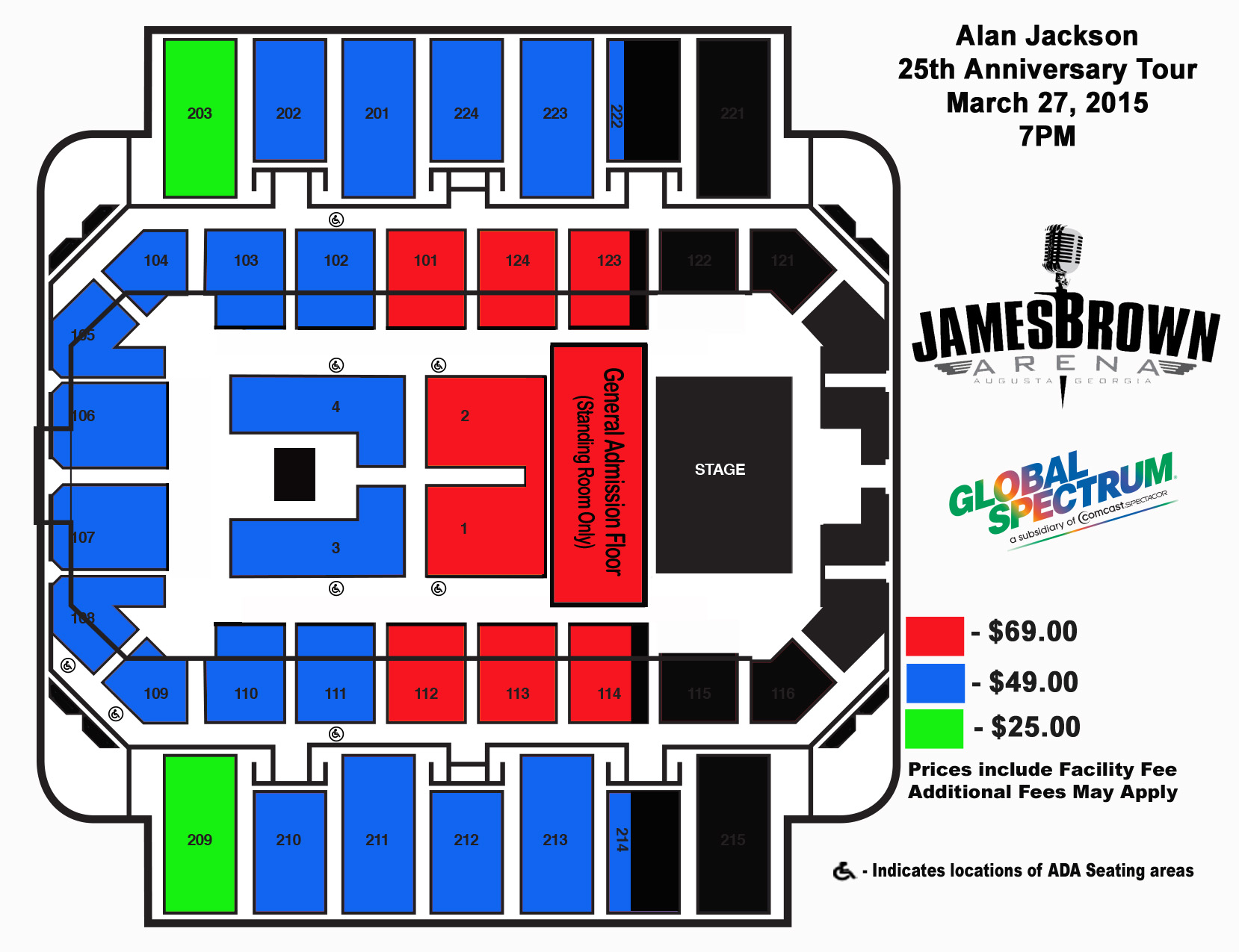 Augusta Entertainment Complex | James Brown Arena | Bell Auditorium