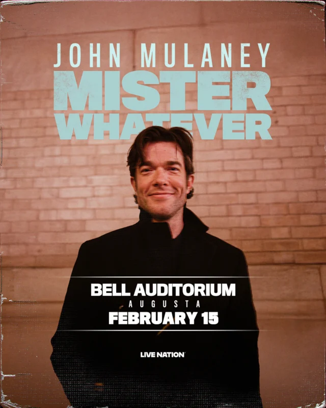 JUST ANNOUNCED: The hilarious @johnmulaney  is coming to the Bell Auditorium on February 15! 🎟️ Tickets on sale Friday at 10AM!

#johnmulaney #misterwhatever #bellauditorium #augustaga #downtownaugusta #csra #lovewaugusta #visitaugusta #entertainaugusta